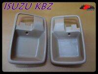 ISUZU KBZ DOOR HANDLE SOCKET (LH&amp;RH) SET PAIR "CREAM" (2 PCS.) // เบ้ารองมือเปิด  สีครีม ข้างซ้าย และ ข้างขวา สินค้าคุณภาพดี