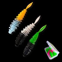 WALK FISH 10Pcs/Lot 60mm/1.2g Silicone Soft Worm Bait Probaits Fishing Lure Pesca Isca Artificial Wobblers Attractive Soft Bait