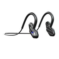 Bone Conduction Headphones Waterproof Bass Lightweight Ear Hook Running Headphones for Cycling Hiking with TF Card