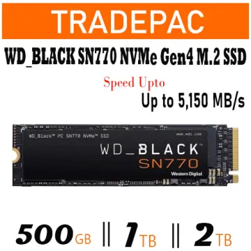  Buy Western Digital WD Black SN770 NVMe 2TB, Upto