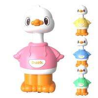 Press and Go Ducks Cute Car Ornaments Press and Go Ducks Toys No Fade Creative Duck Toys Desktop Ornaments Decorative for Home Kids Girl Nursery Boys Children brightly