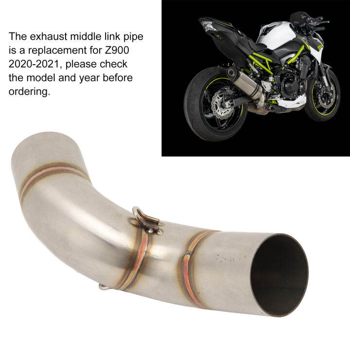 Exhaust Middle Link Pipe, Slip On Exhaust Middle Pipe Noise Reduction