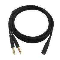 New Product 3.5Mm 2 In 1 Gaming Headset Audio- Extend Cable For Hyperx Cloud II/Alpha-/Cloud Flight/Core Headphone For Computer Universal