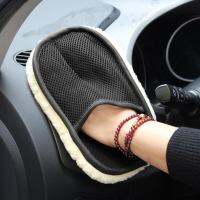 【cw】Car Cleaning Wool Cashmere Car Wash Cleaning Mitt Washing Brush Car Cleaning Tools Motorcycle Washer Dropshipping 【hot】