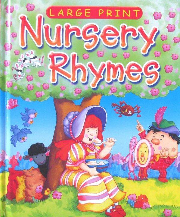 Nursery rhymes Large Print nursery rhymes by Brown Watson hardcover ...