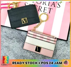 💛 Victoria's Secret Foldable Keyring Card Case Wallet/magazine