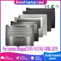 ใหม่ต้นฉบับสำหรับ Lenovo Ideapad S145-14 S145-14IWL หน้าจอ LCD สำหรับแล็ปท็อป2019ฝาหลังบานพับฝาปิดโน้ตบุคเคสด้านล่างกรอบ ABCD