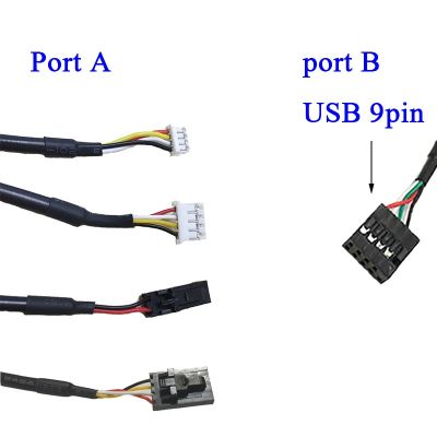 “:{》เดสก์ท็อป USB บลูทูธ5.0สายเคเบิล Usb 9Pin เพื่อ PH2.0Mm ZH1.5Mm สนาม2.54 4Pin สายเคเบิลเชื่อมต่อสัญญาณ