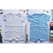 Body đùi bé trai Carter xuất xịn 6-24M 5-13kg Romper carter kẻ sọc