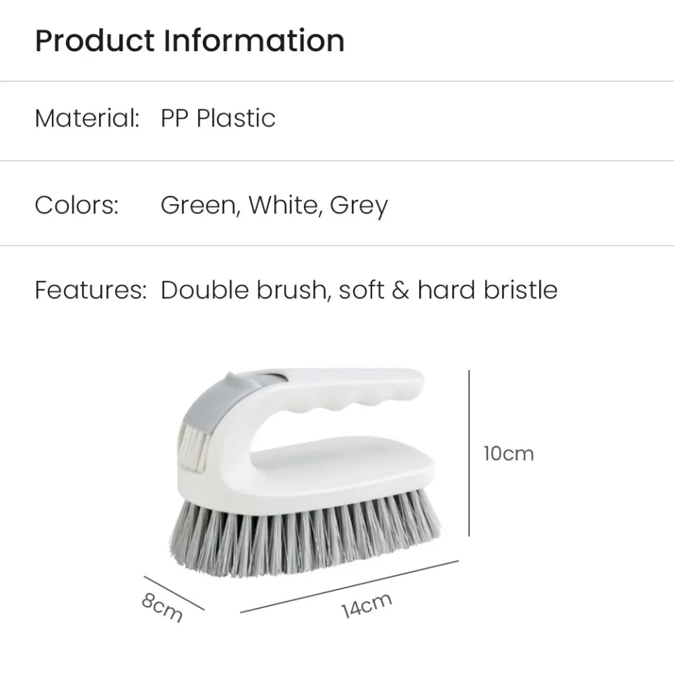 Grey Hard Bristle Brushes, For Cleaning