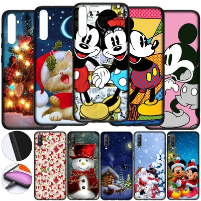อ่อนนุ่ม Phone ปก เคสโทรศัพท์ J178 N5 Anime  Mickey Minnie Mouse Merry Christmas Coque หรับ Samsung Galaxy A11 A12 A31 A71 A51 A21S A50 A10 A20 A30 A20S A30S A52 A50S A10S A70 A02S M02 A02 A04S A32 4G 5G A03S A52S A04 ซิลิโคน Casing