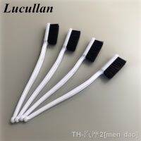 hot【DT】❉☃  Lucullan 4 Pack Boars Hair Bristles Car Instrument Panel SeamsWheels Grill Emblem/Badge Mouldings