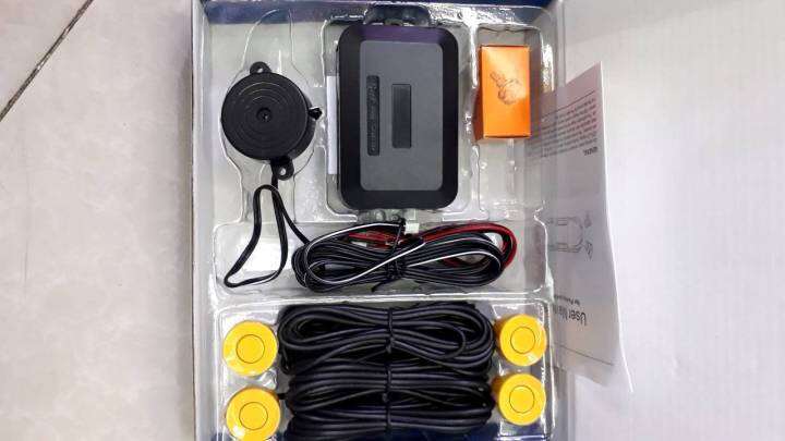 เซ็นเซอร์ถอยหลังติดรถยนต์แบบลำโพง-parking-sensor-เลือกสีและจุดก่อนสั่ง