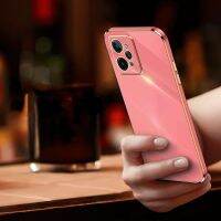 เคสมือถือชุบโลหะหรูหราสำหรับ C31 Realme TPU อ่อนนุ่มเงางามฝาหลังสี่เหลี่ยมกันกระแทก