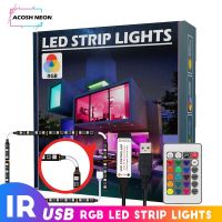 ไฟแบล็คไลท์ Led สำหรับทีวี49/49/55/58นิ้วไฟ Led Rgb แบบ Diy ไฟแถบไฟ Led กันน้ำไฟ30 LED/m