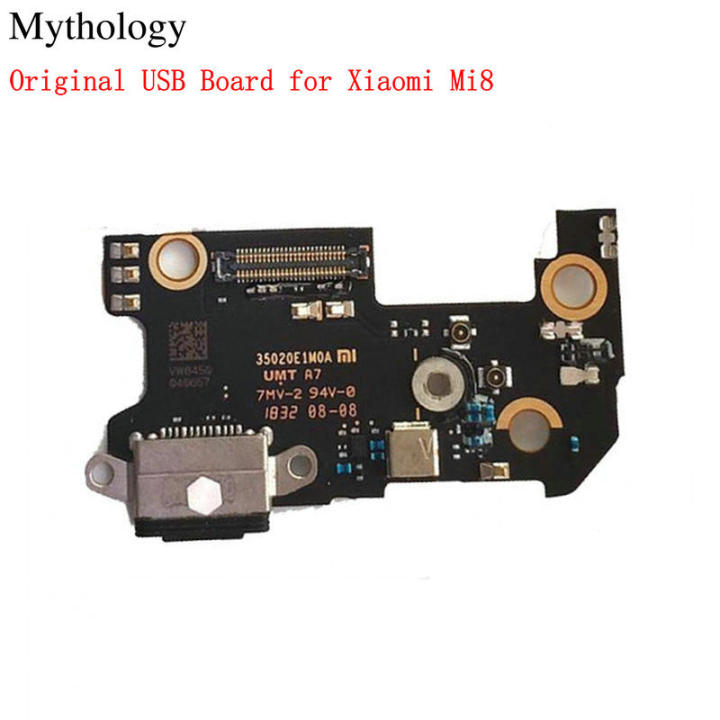 asal-untuk-mi8-xiaomi-usb-lembaga-flex-kabel-dok-mikroefon-bimbit-ic-sokongan-pengecas-pantas