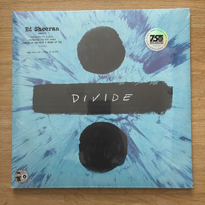 แผ่นเสียง Ed Sheeran ‎÷ (Divide ) 2 × Vinyl, 12", 45 RPM, Album, Deluxe Edition, Gatefold แผ่นเสียงมือหนึ่ง  ซีล
