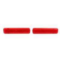 1 Pair Car LH+RH Reflector for Doors Interior Panels Reflector Warning Light 15183155 15183156