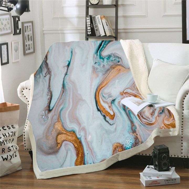 in-stock-marble-flannel-blanket-agate-whirlpool-blanket-blue-gold-luxury-blanket-comfortable-lightweight-blanket-suitable-for-bedroom-sofa-super-soft-can-send-pictures-for-customization