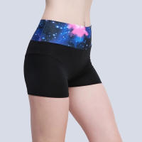 qianxing518414 Shop Women Shorts Casual Patchwork Elastic Yoga Fitness Sport Running Shorts