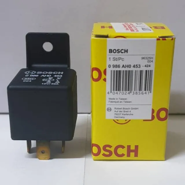 Bosch Original Universal Automotive Car 4 pin Mini Relay 12v 30A ...