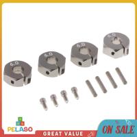 Pelaso 12x 6มม. ล้ออะแดปเตอร์ไดรฟ์กระทะล้อ Hex สำหรับ1/10เฉือนรถบังคับ