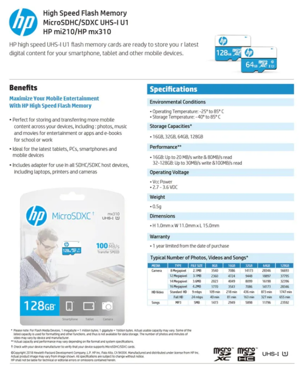 ประกัน-1-ปี-achieva-hp-microsd-32gb-64gb-128gb-sdxc-sdhc-mi210-mi310-class-10-card-การ์ดหน่วยความจำ-micro-sd-ใช้กับงานทั่วไป-cctv-กล้องวงจรปิด-kit-it