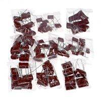 100pcs/lot 10values x 10pcs 1000V 0.001uf~0.12uf CBB metal film capacitors Assortment Kit