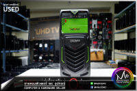 CASE ( เคส เปล่า ) ATX Itsonas Spear (Black Green) สินค้าพร้อมใช้งาน