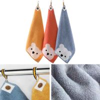 【DT】hot！ Children Baby Face Cartoon Pattern Hangable Hand Soft Cotton Kids Products