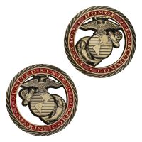 【CC】□₪✈  US Coins Corps Coin Plated Souvenirs and Gifts Decorationss Veterans Commemorative