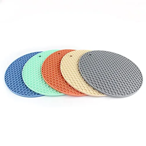 Hot Pads for Kitchen Silicone Mats for Hot Pots Silicone Mats for Hot Pot Holder Silicone Mats Multi Purpose Silicone Mat Silicone Pot Holders Teapot