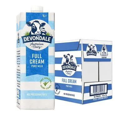 [WHOLESALE] Devondale Australian Dairy Full Cream Pure Milk (10 x 1L ...