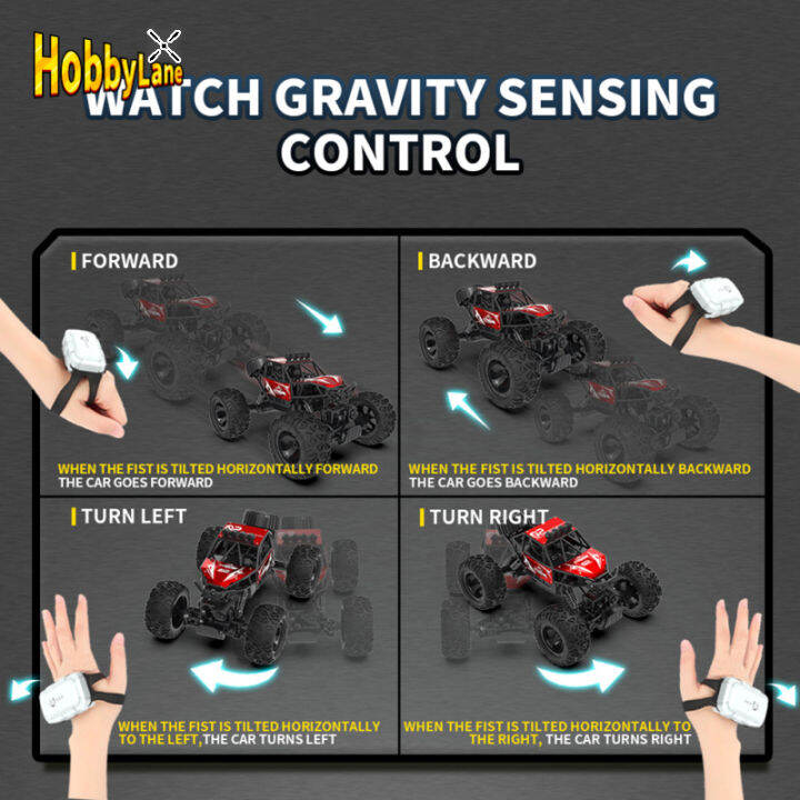 hobบี้ของเล่นของขวัญสำหรับเด็ก-ของเล่นรถ-rc-อัลลอย-q145น้ำหนัก2-4ก-4wd-mobil-remote-control-1-16รถบังคับวิทยุปีนป่ายสำหรับทุกสภาพภูมิประเทศ