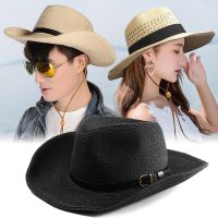 【Hot Sale】 travel large size hat mens big head circumference straw wide brim breathable sunshade beach foldable female