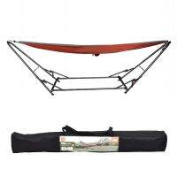 Ozark Trail 128" Portable Steel Hammock Stand  Grey Color Toiletries  Cosmetics Bags