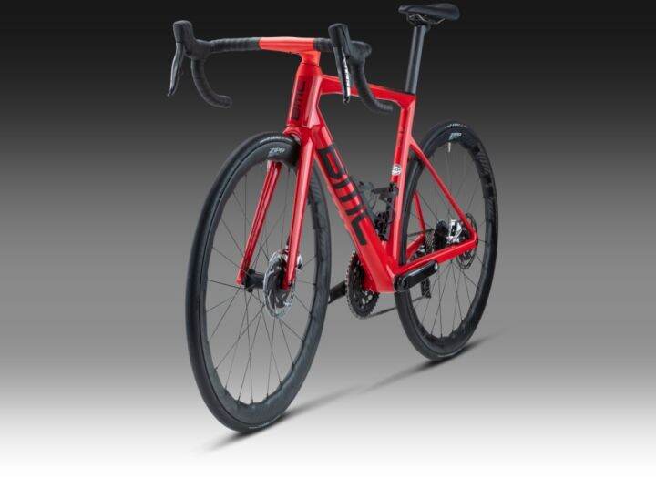 BMC Teammachine SLR01 ONE All Red/Black Carbon Road Bikes / Disc