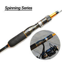 1.8M 2.1M Jig Fishing Rod Spinning Lure 30-150G 2ส่วน MH Titanium Alloy Tip Sea เรือตกปลาคาร์บอน Jigging Rod Casting