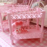 【CC】 Laciness Hollow Rack Pink Plastic Storage Display Desktop Shelf for