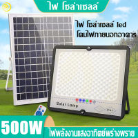 Yana Mall ไฟโซล่าเซลล์ solar light ไฟโซล่าเซล บ้าน ไฟแสงอาทิตย์ 45w/65w/100w/150w/200w/400w ไฟสวนพลังงานแสงอาทิตย์ สปอร์ตไลท์ หลอดไฟLED ไฟโซล่าเซลถนน โคมไฟโซล