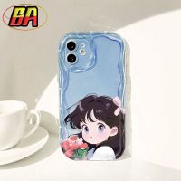 เคส Samsung Galaxy A14 A04 4G A04E A24 4G A22 4G A32 4G 3D ลายการ์ตูนแฟชั่นเคสโทรศัพท์โปร่งใสนิ่มป้องกันการกระแทกที่ด้านหลัง