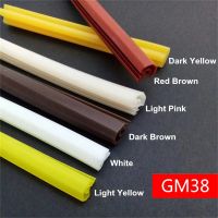 2M new generation of silicon rubber sealing strips crash soundproof door thong strip door/ window sealed slot type square Decorative Door Stops