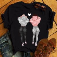 Maycaur Friends Printed T Shirt Shirt Tshirt Korean Style Clothe