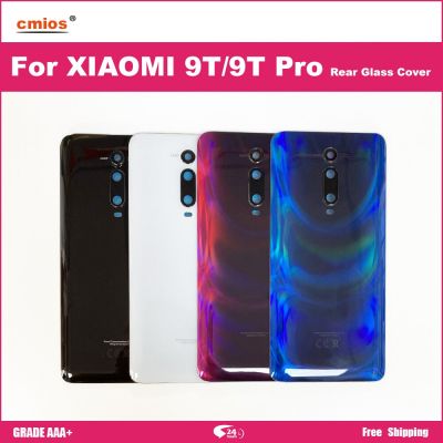 Rear Glass Cover For Xiaomi Mi 9T 9T Pro Back Battery Cover Redmi K20 Pro Rear Housing Door Glass Panel Case Replacement Parts Replacement Parts