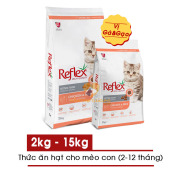 Thức Ăn Cho Mèo Con Reflex Kitten Vị Gà&Gạo Gói 2kg -15kg - Nông Trại Thú