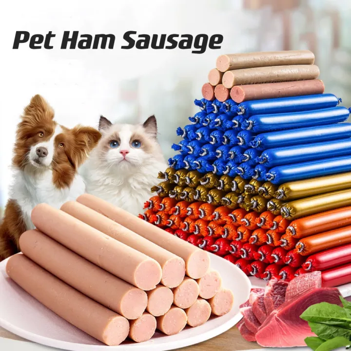 pet sausage dog sausage cat sausage pet snack cat dog food ham sausage