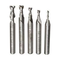 5Pcs 2 ขลุ่ย 2/3/4/5/6mm Milling Cutter Set HSS End Mill CNC Engraving Bit 6mm Straight Shank เจาะ Bit เครื่องมือ