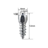 100pcs 1215mm Steel Winter Wheel Tyre Stud Screws Snow Tire Spikes for Auto SUV Motorcycle ATV Snow Nail Anti-Slip Screws New