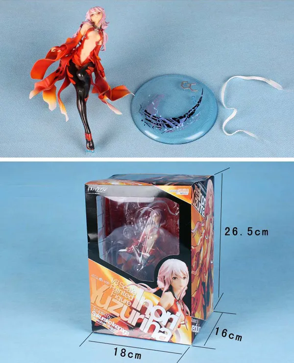 Guilty Crown Yuzuriha Inori Japonês Sexy Anime Figura, Menina PVC Estátua,  Coleção Modelo de Boneca, Enfeites Brinquedos, Kids Gift, Novo, 17cm -  AliExpress