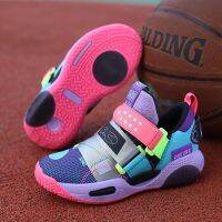 Childrens Basketball Shoes Fashion Color With Youth Basketball Sneakers Training Running Shoes Zapatillas